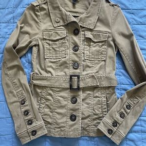 Fitted, sturdy, vintage jacket